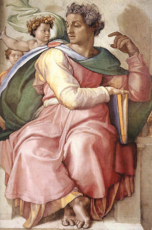 Isaiah by Michelangelo