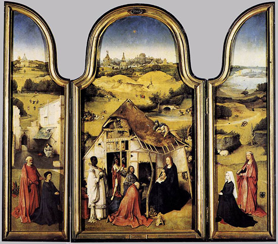 Triptych of the Adoration of the Magi, Bosch