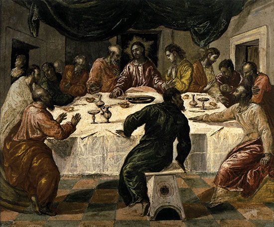 The Last Supper by el Greco