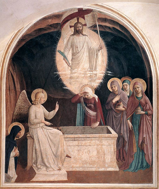 Resurrection of Christ and Women at the Tomb