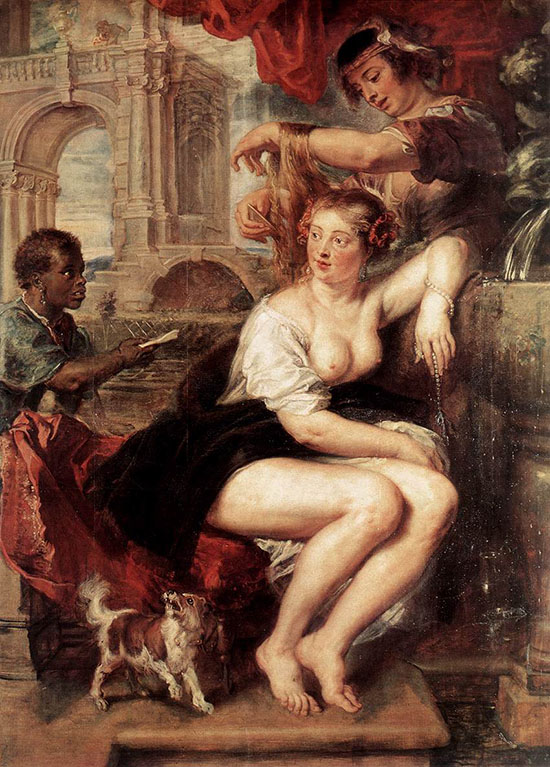 Bathsheba at the Fountain by Rubens