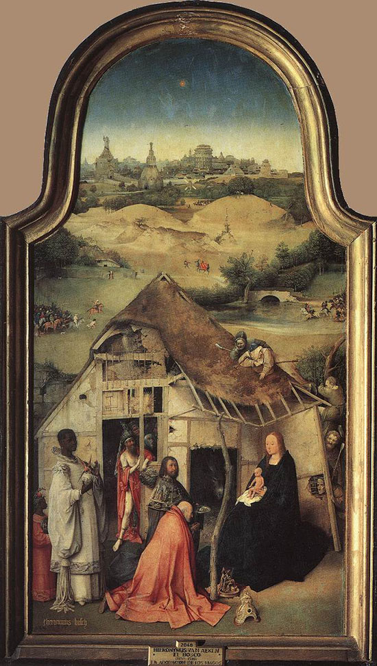 Adoration of the Magi by Hieronymus Bosch