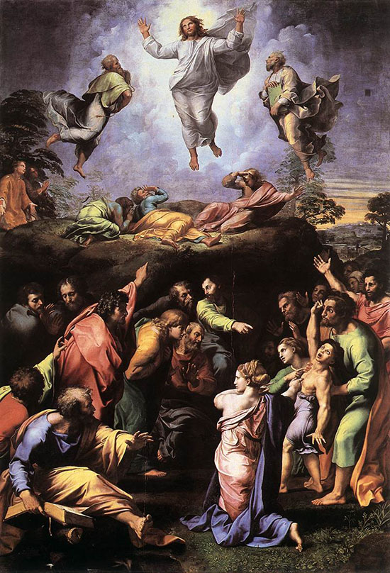 The Transfiguation by Sanzio Raffaello