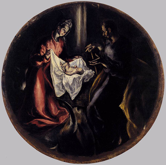 The Nativity by El Greco