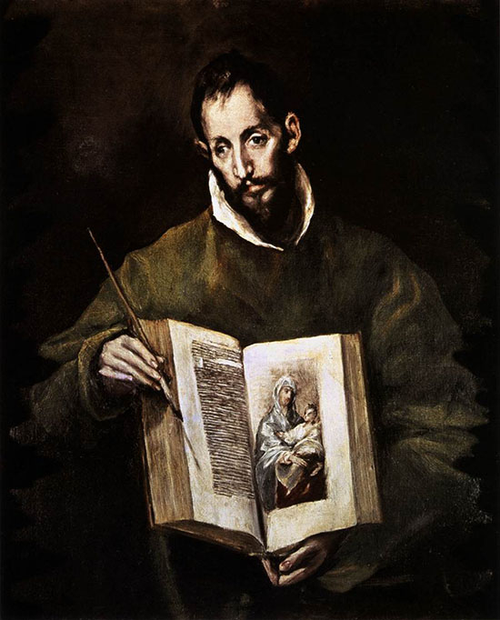 St. Luke by el Greco