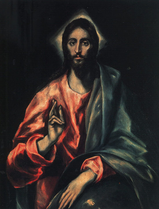 Christ by El Greco