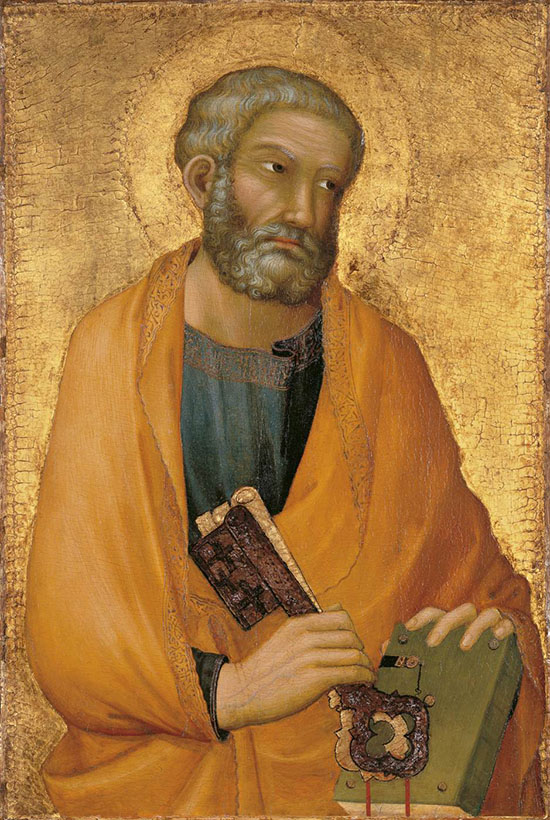 St Peter by Simone Martini