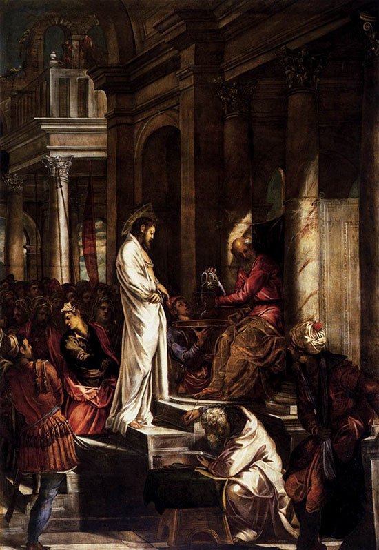 Christ before Pilate, Tintoretto