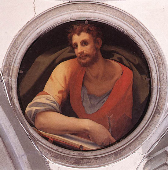 St Mark by Agnolo Bronzino