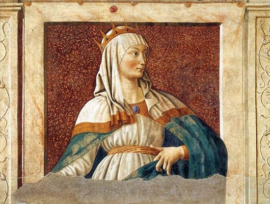 Queen Esther - fresco