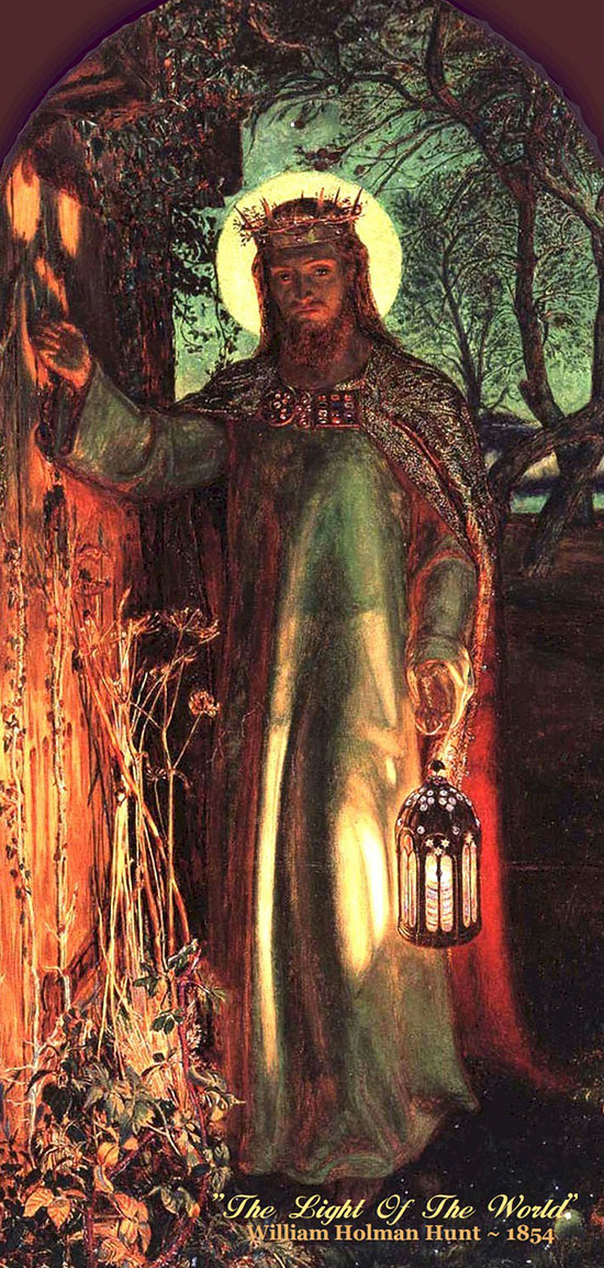 The Light of the World by William Holman Hunt