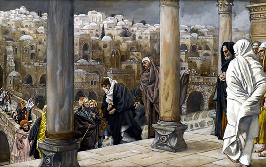 Gentiles come to see Jesus - Tissot