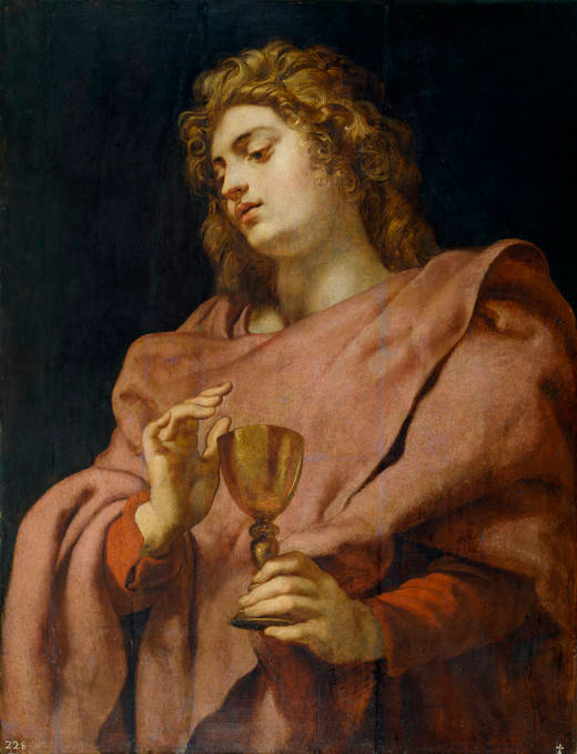 St John at Patmos by Pieter Paul Rubens