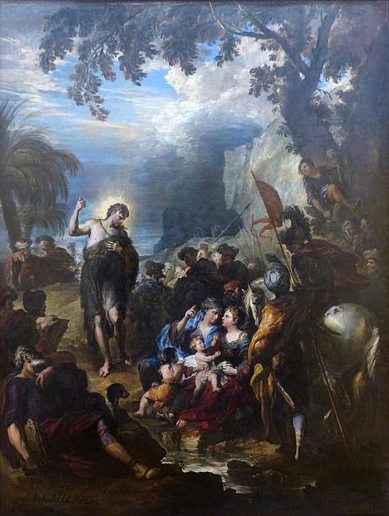 St John the Baptist Preaching