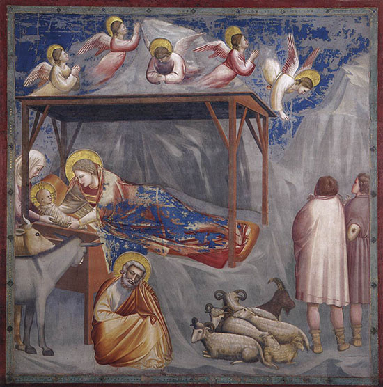 Nativity by Giotto