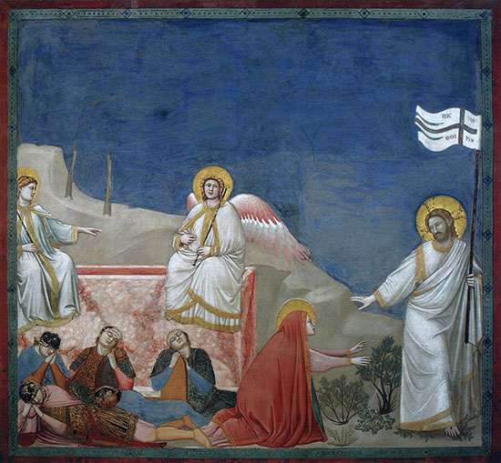 Ressurection by Giotto