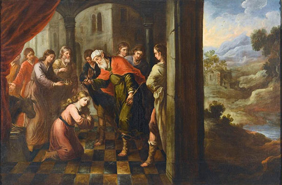 Samuel anoints David