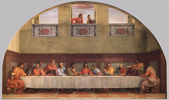 The Last Supper by Andrea del Sarto