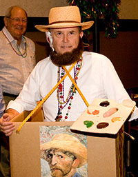 The Rev. John Bentley as Vincent Van Gogh